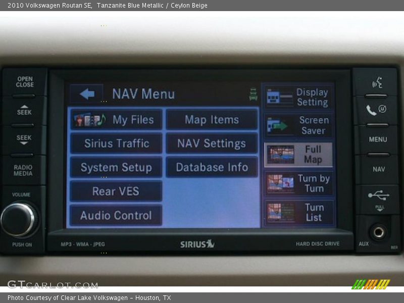 Tanzanite Blue Metallic / Ceylon Beige 2010 Volkswagen Routan SE