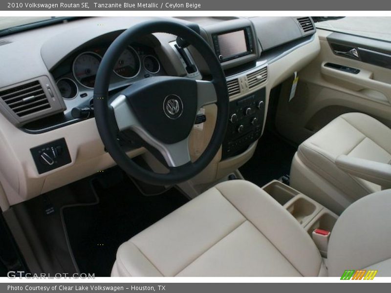 Tanzanite Blue Metallic / Ceylon Beige 2010 Volkswagen Routan SE