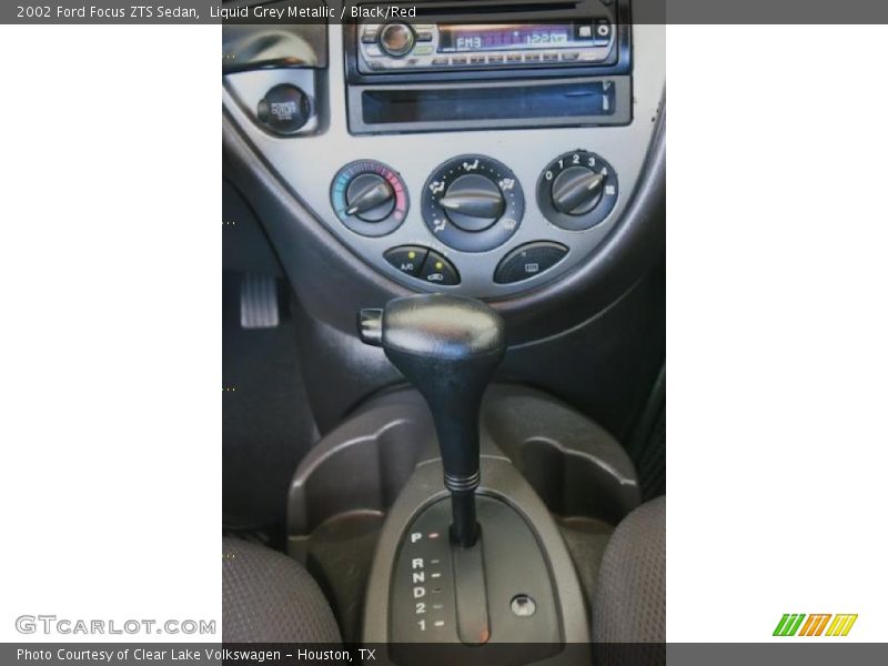 Liquid Grey Metallic / Black/Red 2002 Ford Focus ZTS Sedan