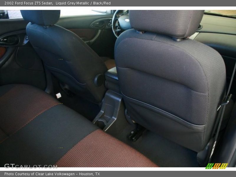 Liquid Grey Metallic / Black/Red 2002 Ford Focus ZTS Sedan