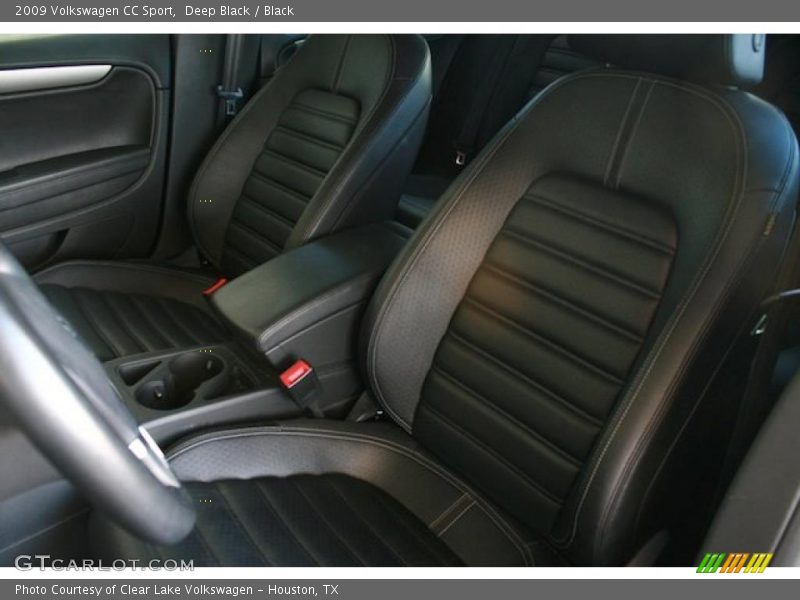 Deep Black / Black 2009 Volkswagen CC Sport