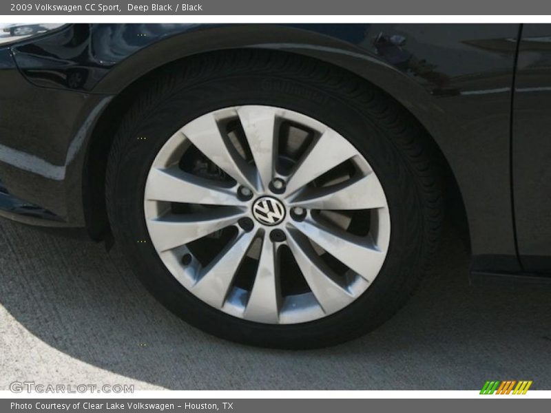 Deep Black / Black 2009 Volkswagen CC Sport
