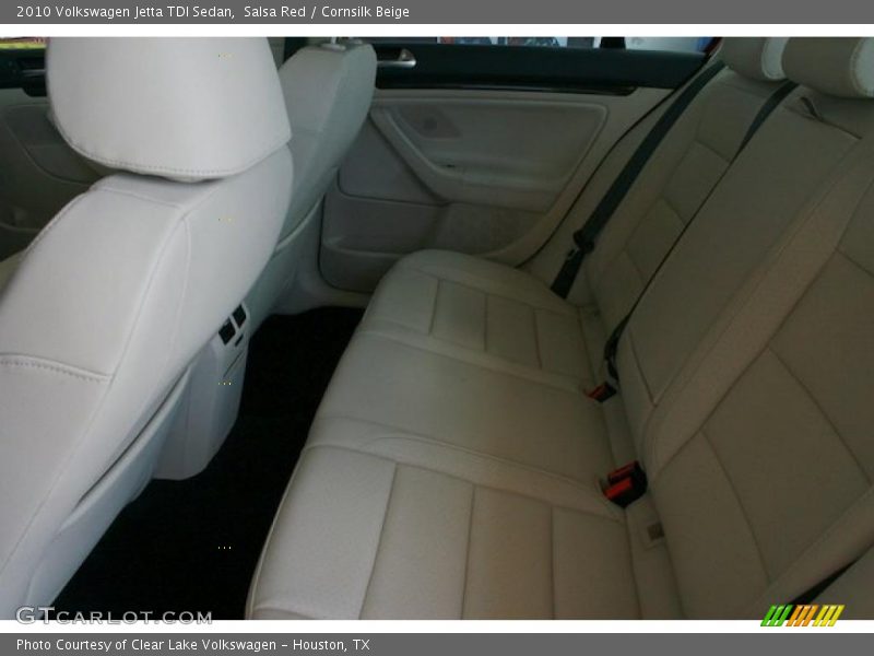 Salsa Red / Cornsilk Beige 2010 Volkswagen Jetta TDI Sedan
