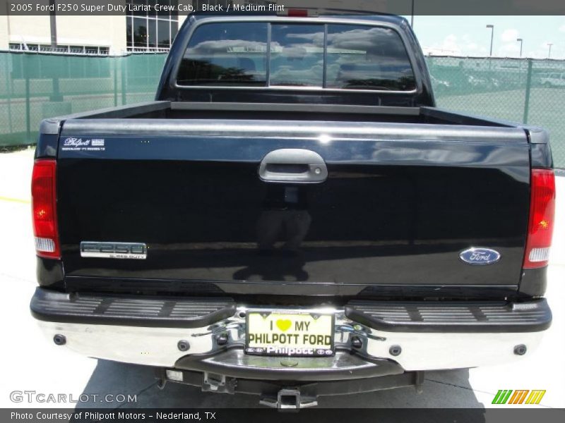 Black / Medium Flint 2005 Ford F250 Super Duty Lariat Crew Cab