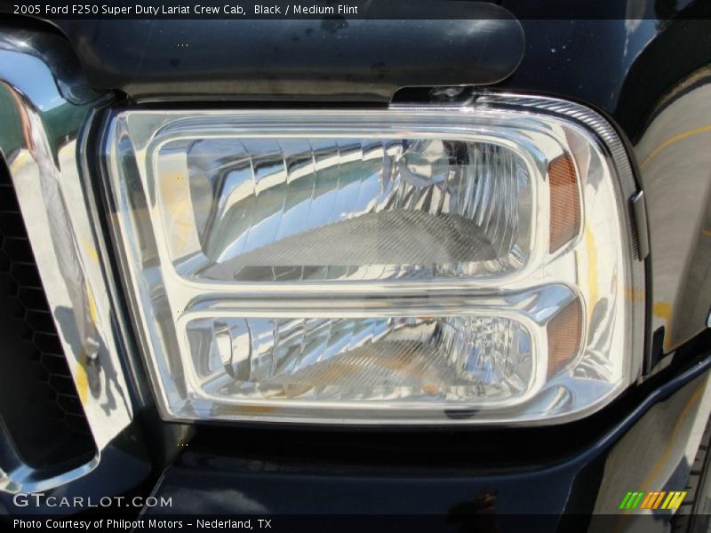 Black / Medium Flint 2005 Ford F250 Super Duty Lariat Crew Cab