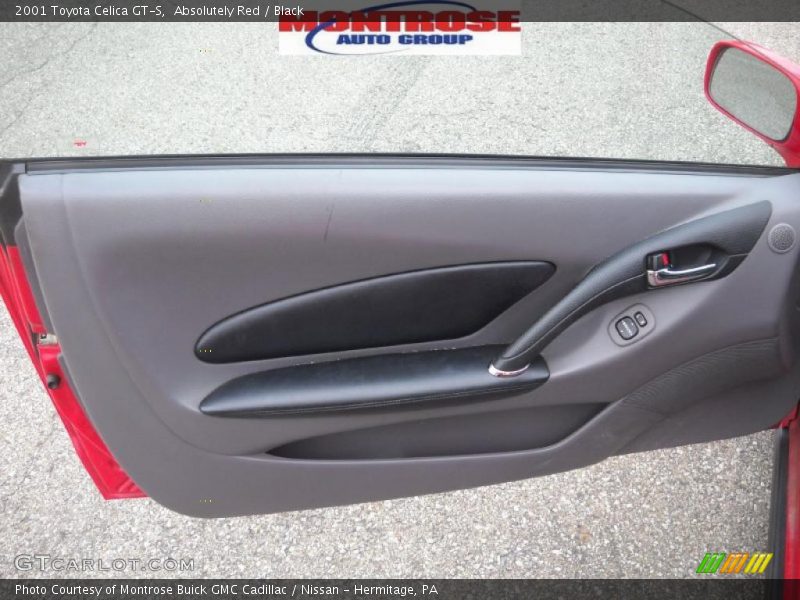 Absolutely Red / Black 2001 Toyota Celica GT-S