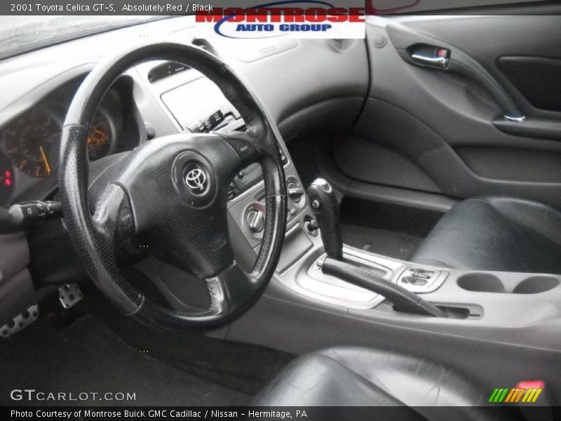 Absolutely Red / Black 2001 Toyota Celica GT-S