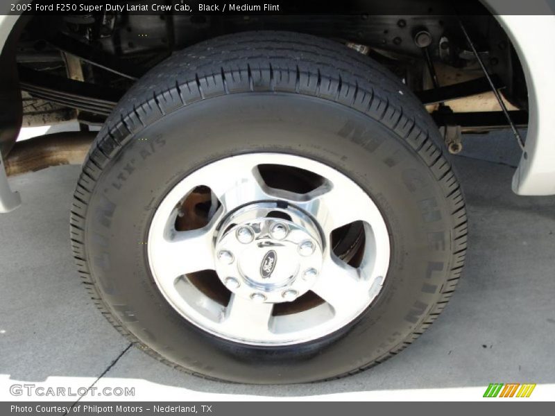 Black / Medium Flint 2005 Ford F250 Super Duty Lariat Crew Cab