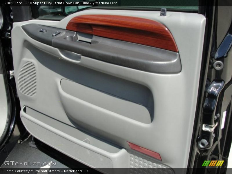 Black / Medium Flint 2005 Ford F250 Super Duty Lariat Crew Cab