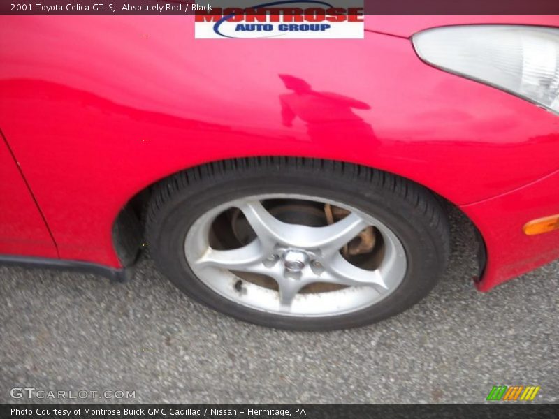 Absolutely Red / Black 2001 Toyota Celica GT-S