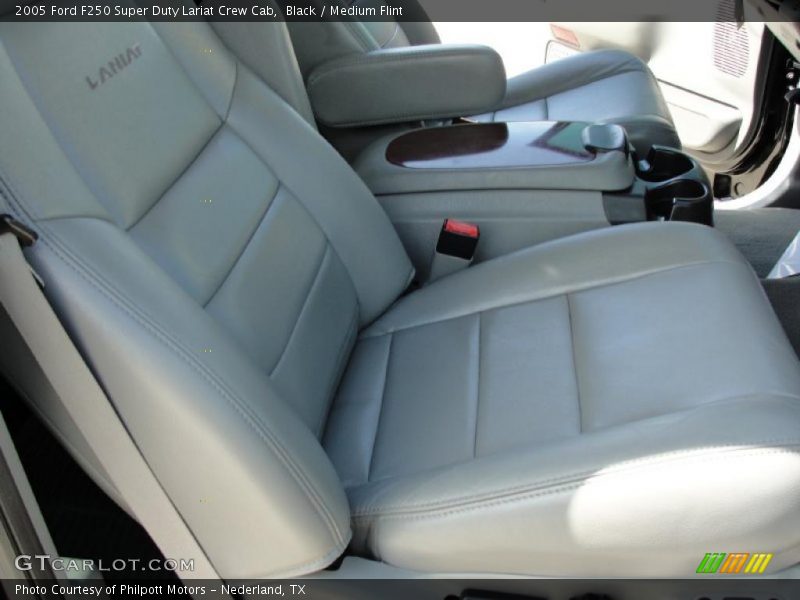 Black / Medium Flint 2005 Ford F250 Super Duty Lariat Crew Cab