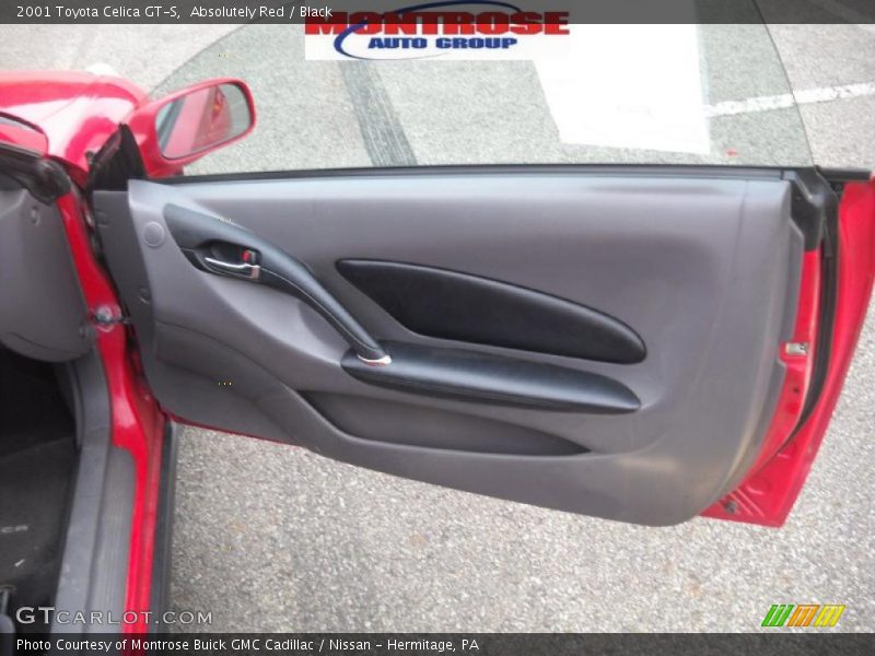 Absolutely Red / Black 2001 Toyota Celica GT-S