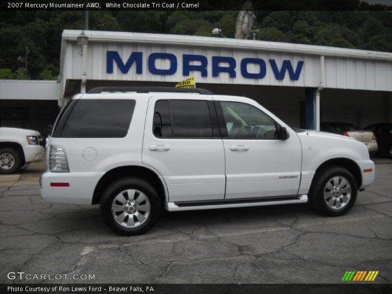 White Chocolate Tri Coat / Camel 2007 Mercury Mountaineer AWD