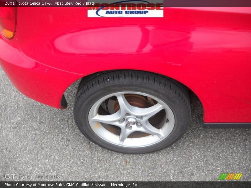 Absolutely Red / Black 2001 Toyota Celica GT-S
