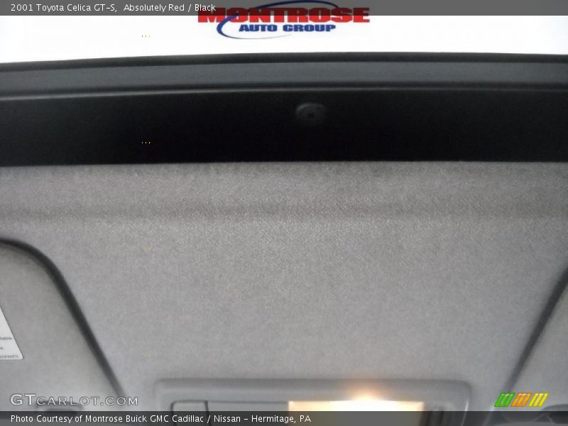 Absolutely Red / Black 2001 Toyota Celica GT-S