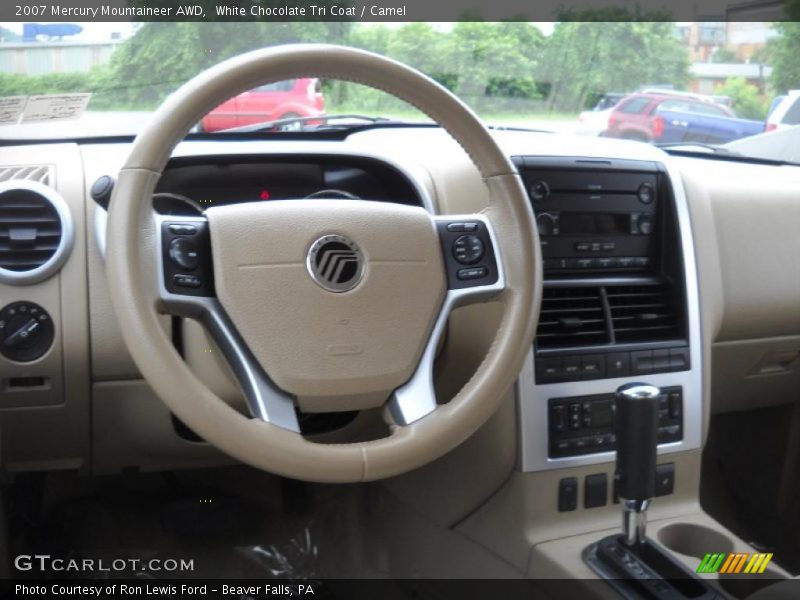 White Chocolate Tri Coat / Camel 2007 Mercury Mountaineer AWD