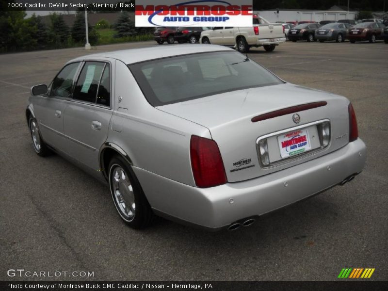 Sterling / Black 2000 Cadillac DeVille Sedan