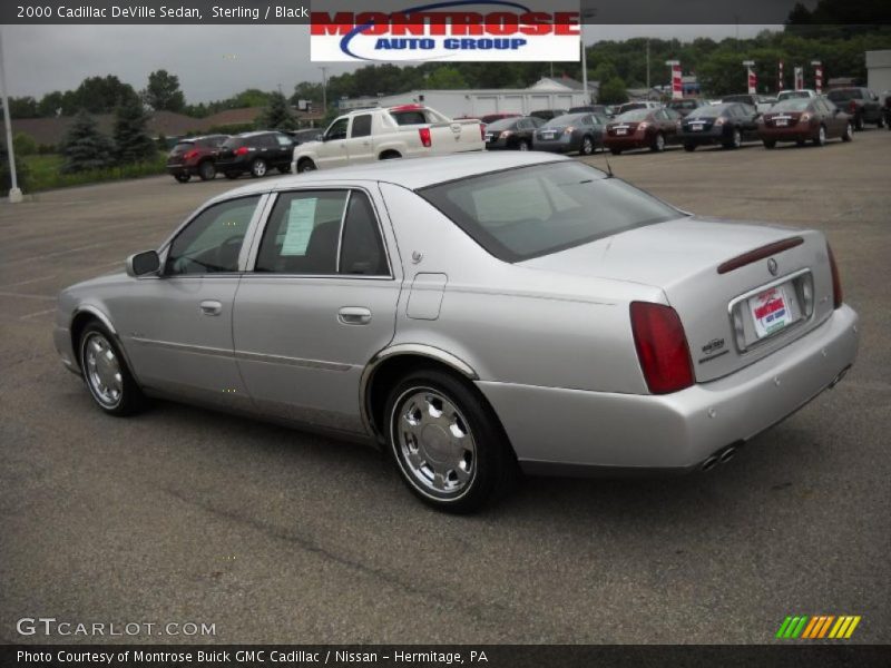 Sterling / Black 2000 Cadillac DeVille Sedan
