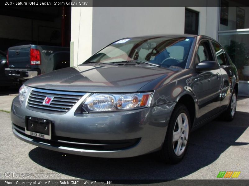 Storm Gray / Gray 2007 Saturn ION 2 Sedan