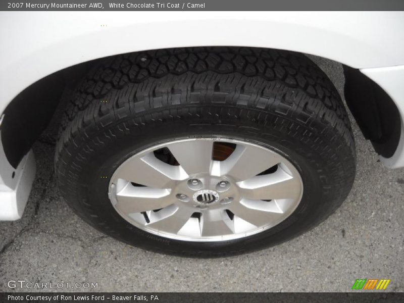 White Chocolate Tri Coat / Camel 2007 Mercury Mountaineer AWD
