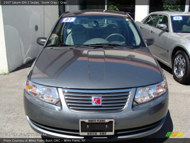 Storm Gray / Gray 2007 Saturn ION 2 Sedan