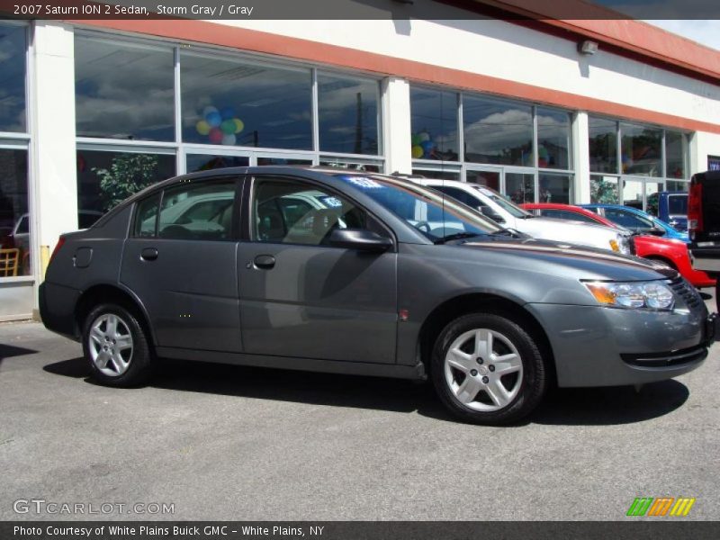 Storm Gray / Gray 2007 Saturn ION 2 Sedan