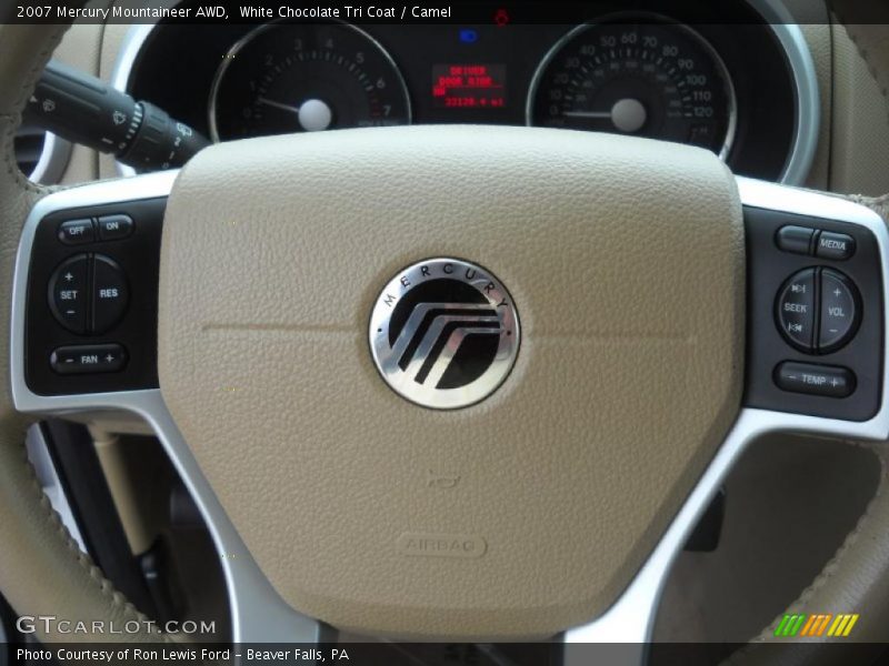 White Chocolate Tri Coat / Camel 2007 Mercury Mountaineer AWD