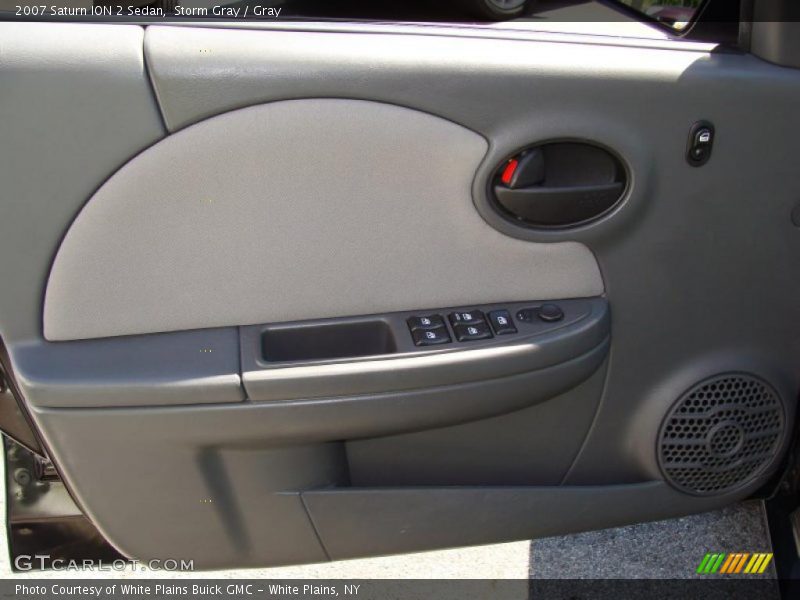 Storm Gray / Gray 2007 Saturn ION 2 Sedan