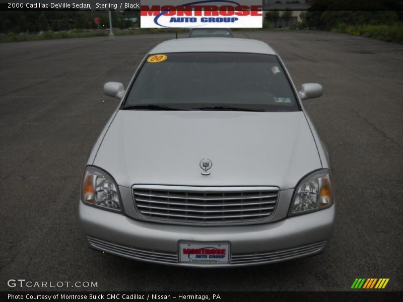 Sterling / Black 2000 Cadillac DeVille Sedan