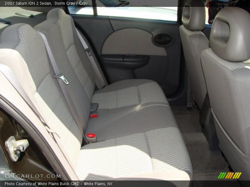 Storm Gray / Gray 2007 Saturn ION 2 Sedan