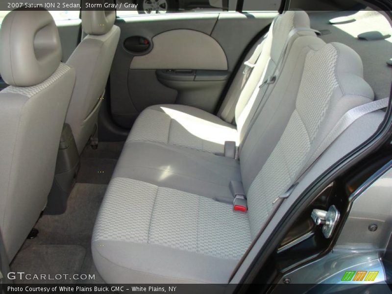 Storm Gray / Gray 2007 Saturn ION 2 Sedan