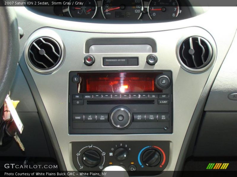Storm Gray / Gray 2007 Saturn ION 2 Sedan