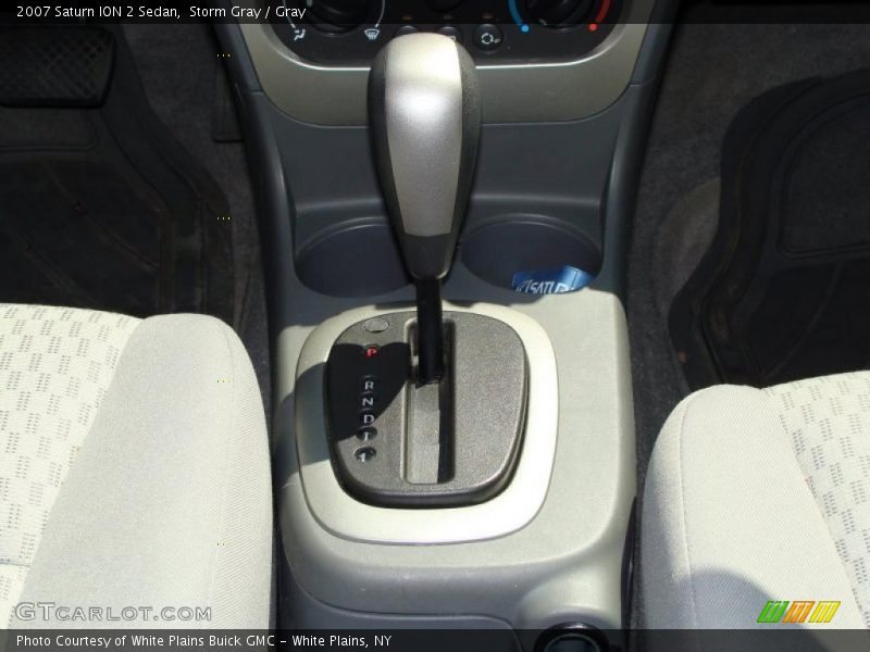 Storm Gray / Gray 2007 Saturn ION 2 Sedan