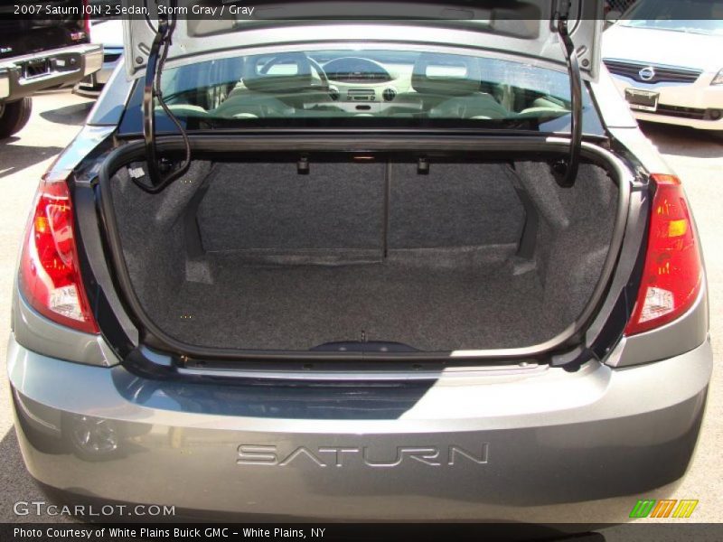 Storm Gray / Gray 2007 Saturn ION 2 Sedan