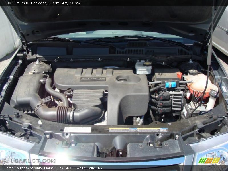 Storm Gray / Gray 2007 Saturn ION 2 Sedan