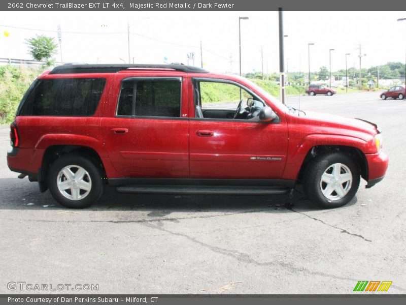 Majestic Red Metallic / Dark Pewter 2002 Chevrolet TrailBlazer EXT LT 4x4