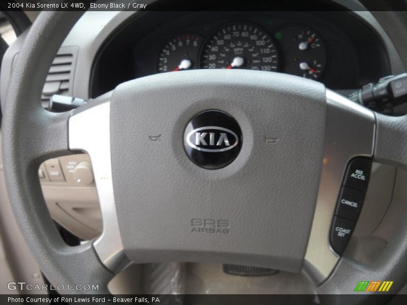 Ebony Black / Gray 2004 Kia Sorento LX 4WD