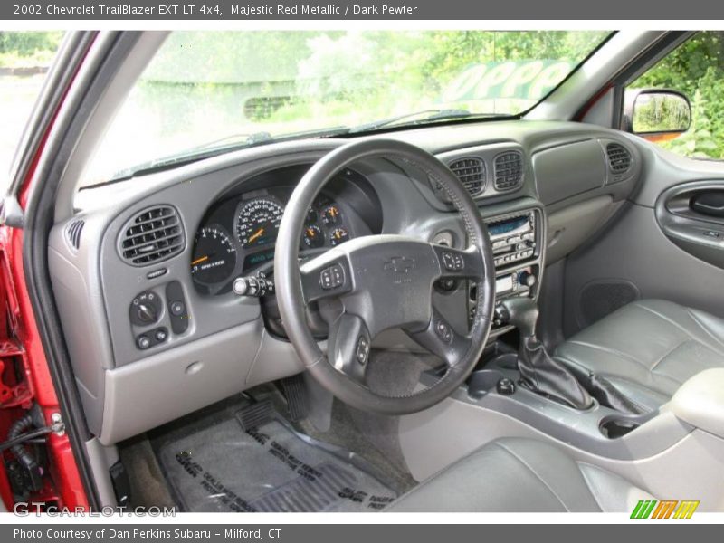 Majestic Red Metallic / Dark Pewter 2002 Chevrolet TrailBlazer EXT LT 4x4