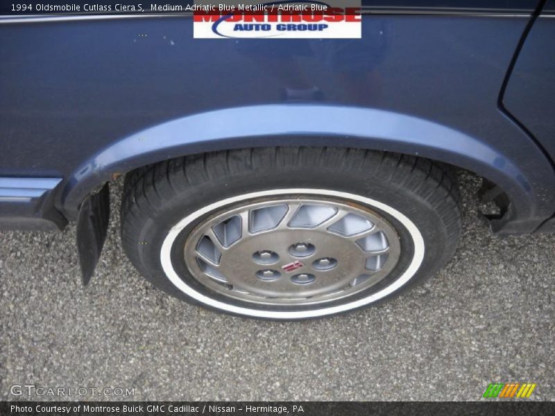 Medium Adriatic Blue Metallic / Adriatic Blue 1994 Oldsmobile Cutlass Ciera S