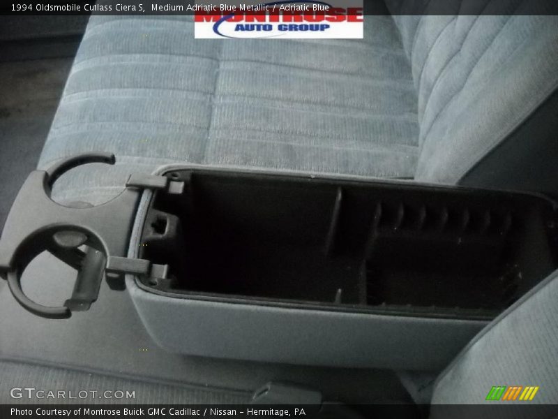 Medium Adriatic Blue Metallic / Adriatic Blue 1994 Oldsmobile Cutlass Ciera S