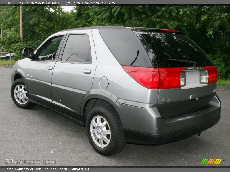 Light Spiral Gray Metallic / Gray 2003 Buick Rendezvous CX AWD