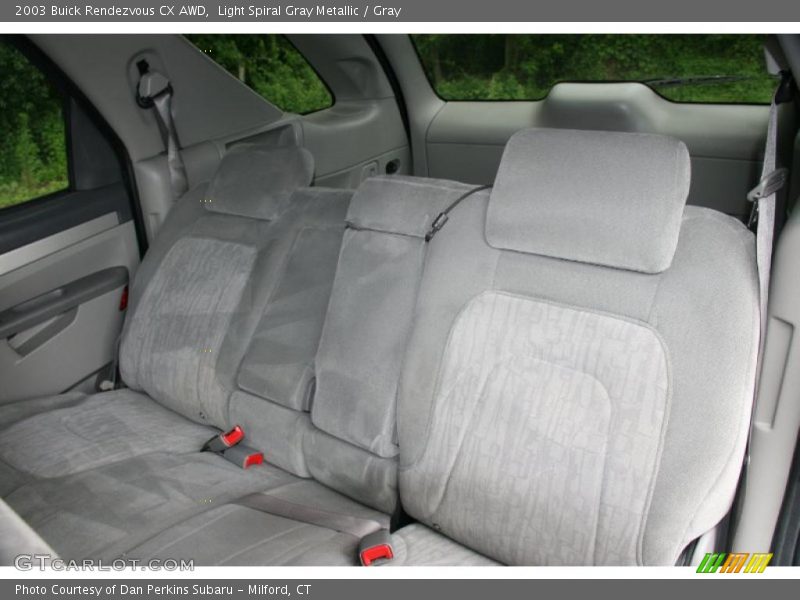 Light Spiral Gray Metallic / Gray 2003 Buick Rendezvous CX AWD