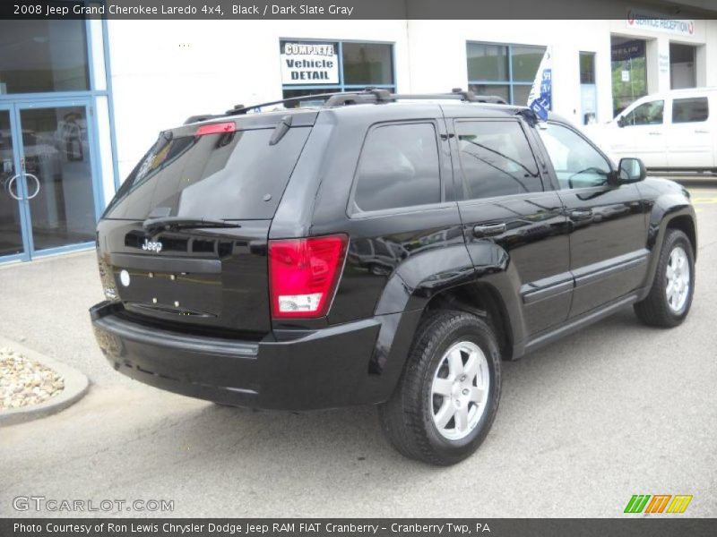 Black / Dark Slate Gray 2008 Jeep Grand Cherokee Laredo 4x4