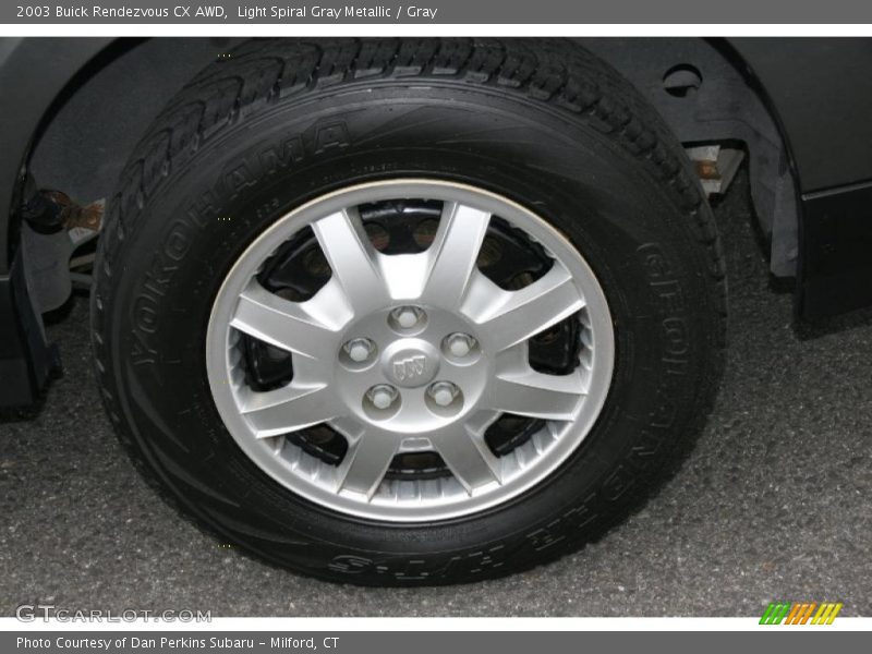 Light Spiral Gray Metallic / Gray 2003 Buick Rendezvous CX AWD