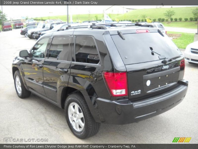 Black / Dark Slate Gray 2008 Jeep Grand Cherokee Laredo 4x4