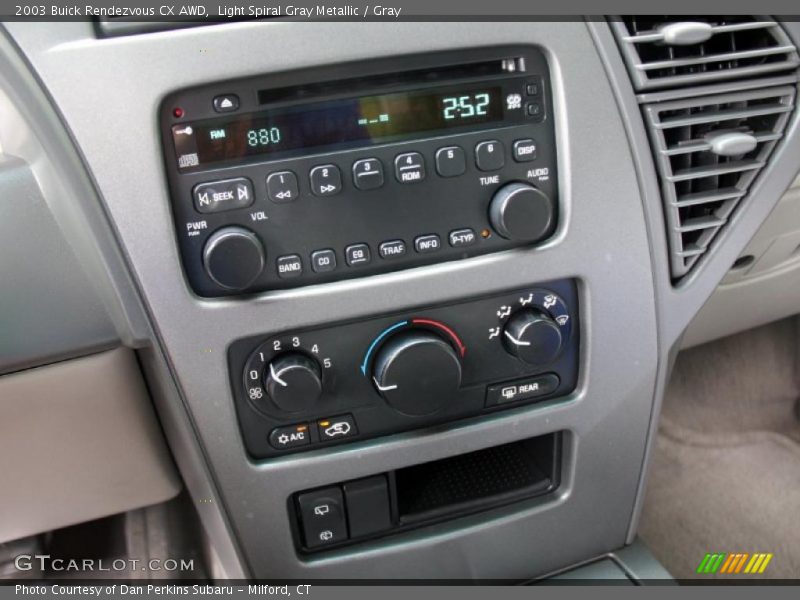 Light Spiral Gray Metallic / Gray 2003 Buick Rendezvous CX AWD