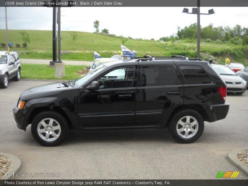 Black / Dark Slate Gray 2008 Jeep Grand Cherokee Laredo 4x4