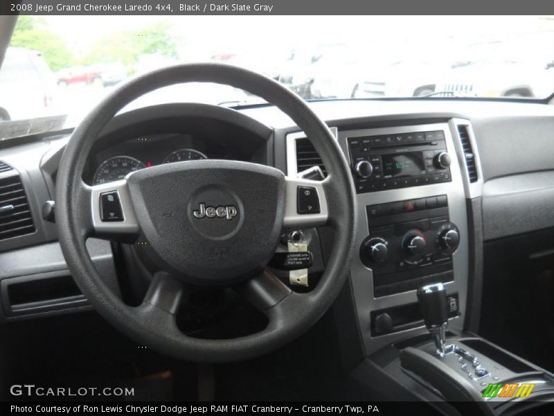 Black / Dark Slate Gray 2008 Jeep Grand Cherokee Laredo 4x4