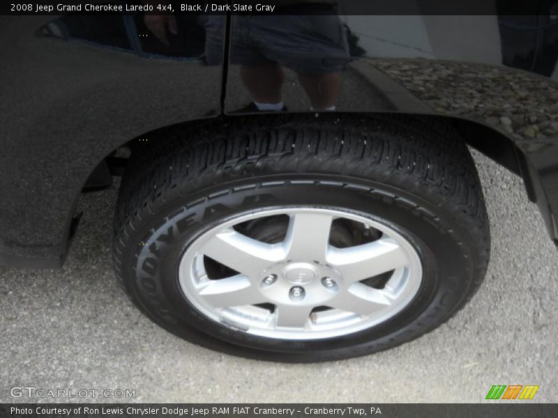 Black / Dark Slate Gray 2008 Jeep Grand Cherokee Laredo 4x4