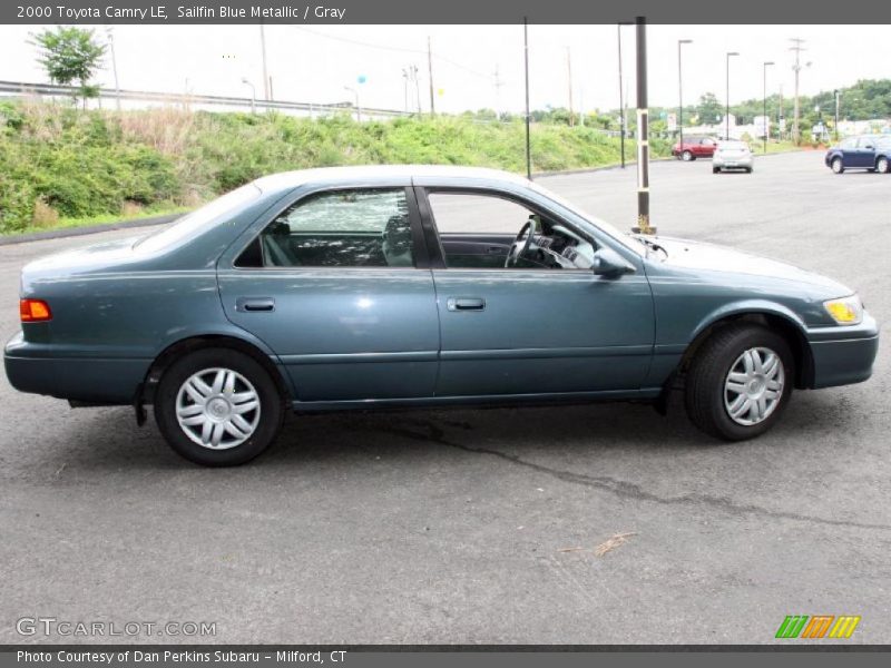Sailfin Blue Metallic / Gray 2000 Toyota Camry LE